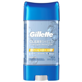 Дезодорант антиперспирант Gillette Anti-Perspirant Clear Gel Tropical Breeze, 107 грамм